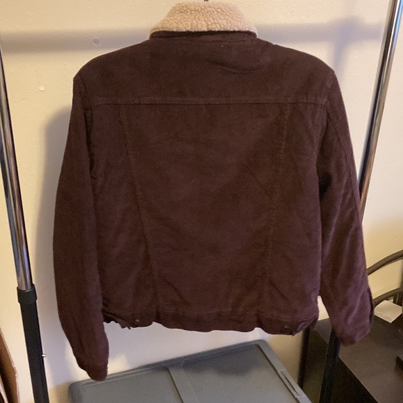 New Look burgundy corduroy jacket. - Picture 2 of 5